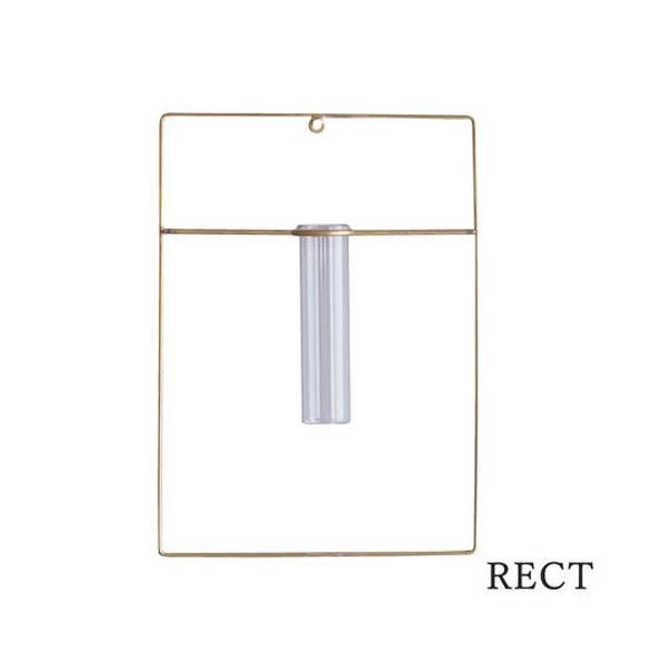 PIKE wall brass vase RECT@t[x[X ֑} Mtg v[g j