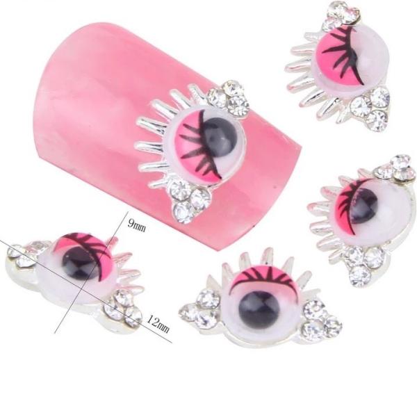 動く目玉 目ん玉 Eye 3d ネイル パーツ アート ジェル スカルプ メール便 キモカワ Buyee Servicio De Proxy Japones Buyee Compra En Japon