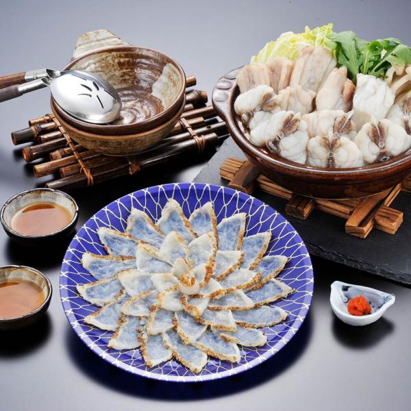 福岡 ふく太郎本部 ふく炙り刺身・ちりセット　sk