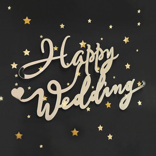 アクリルサイン プレート Happy Wedding ハッピーウェディング 厚み2mm Buyee Servis Zakupok Tretim Licom Buyee Pokupajte Iz Yaponii