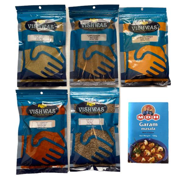 カレー スパイス セット 6種類a クミン ホール パウダー ターメリック コリアンダー チリパウダー 箱出しガラムマサラ Buyee Buyee 日本の通販商品 オークションの代理入札 代理購入