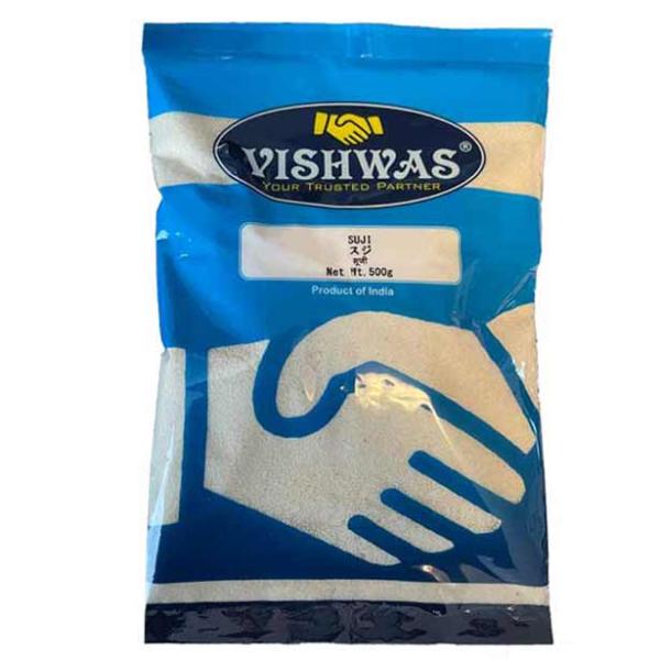 主にインドやパキスタン、バングラデシュなど南アジアで使われる粗挽きの小麦粉。スジ・ハルワ（Suji Halwa）ウップマ（Upma）スジ・チャパティなどにインド産nideruでは出来るだけ賞味期限の長いものをお届けしたいので在庫を最小限にし...