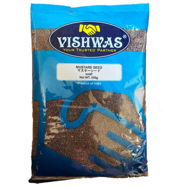 ブラウン マスタード シード ホール mustard seed brown 500g カレースパイス インド産