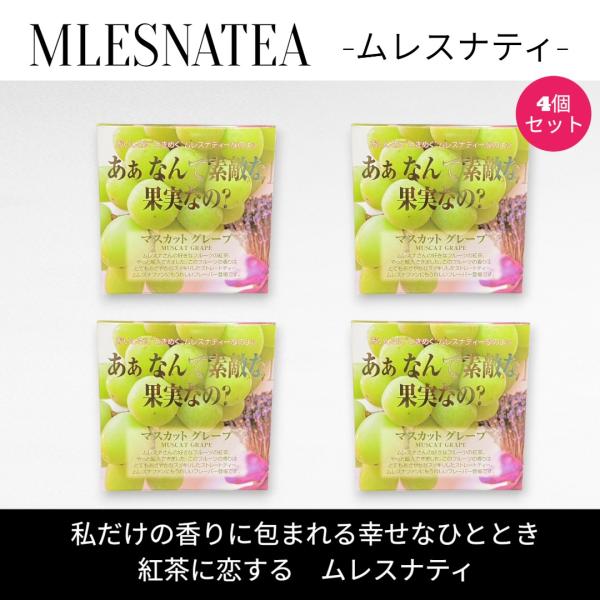 [正規販売店] あぁなんて素敵な果実なの？ ムレスナティー キューブボックス４個まとめ売り 計44包
