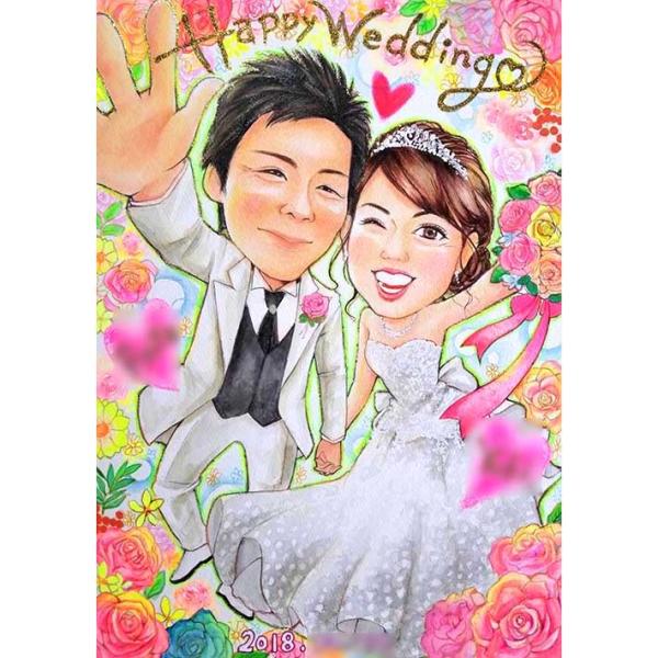 ・下描き満足保証・納期厳守・人気の似顔絵作家ずっと飾れる満足度の高い似顔絵をお届けします【ご利用の多いシーン】お祝い プレゼント 贈り物 ギフト 贈呈用 還暦 古希 喜寿 傘寿 米寿 卒寿 白寿 百寿 長寿 結婚記念日 金婚式 結婚50周年...