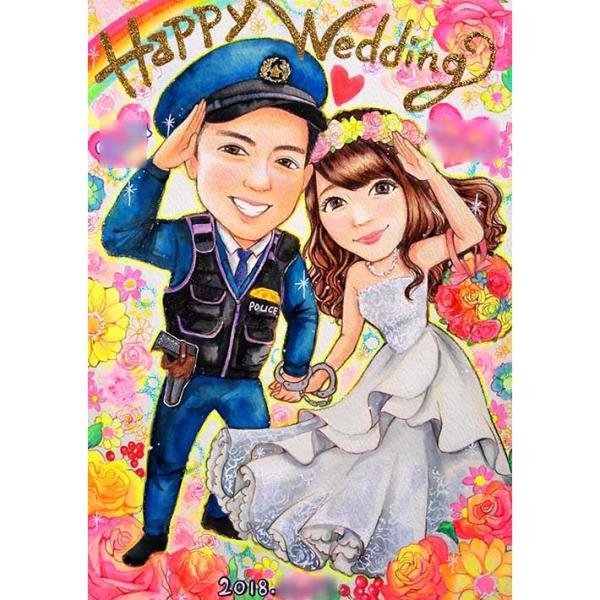 ・下描き満足保証・納期厳守・人気の似顔絵作家ずっと飾れる満足度の高い似顔絵をお届けします【ご利用の多いシーン】お祝い プレゼント 贈り物 ギフト 贈呈用 還暦 古希 喜寿 傘寿 米寿 卒寿 白寿 百寿 長寿 結婚記念日 金婚式 結婚50周年...