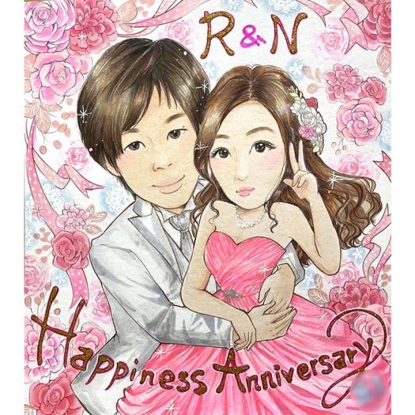 ・下描き満足保証・納期厳守・人気の似顔絵作家ずっと飾れる満足度の高い似顔絵をお届けします【ご利用の多いシーン】お祝い プレゼント 贈り物 ギフト 贈呈用 還暦 古希 喜寿 傘寿 米寿 卒寿 白寿 百寿 長寿 結婚記念日 金婚式 結婚50周年...