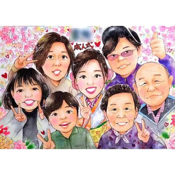 ・下描き満足保証・納期厳守・人気の似顔絵作家ずっと飾れる満足度の高い似顔絵をお届けします【ご利用の多いシーン】お祝い プレゼント 贈り物 ギフト 贈呈用 還暦 古希 喜寿 傘寿 米寿 卒寿 白寿 百寿 長寿 結婚記念日 金婚式 結婚50周年...