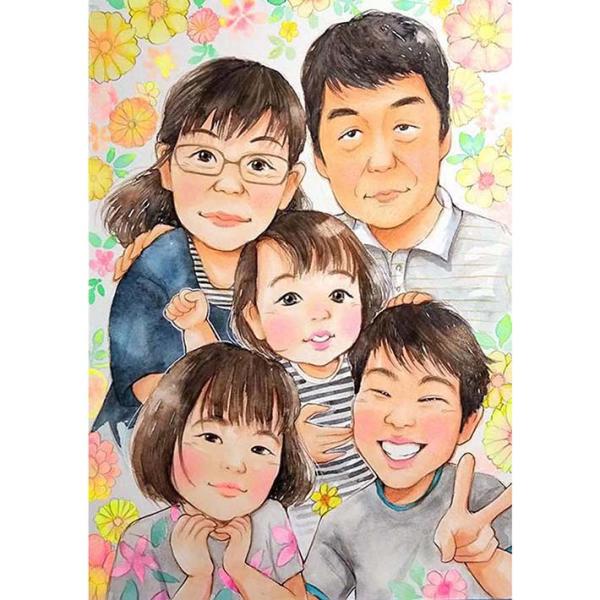 ・下描き満足保証・納期厳守・人気の似顔絵作家ずっと飾れる満足度の高い似顔絵をお届けします【ご利用の多いシーン】お祝い プレゼント 贈り物 ギフト 贈呈用 還暦 古希 喜寿 傘寿 米寿 卒寿 白寿 百寿 長寿 結婚記念日 金婚式 結婚50周年...