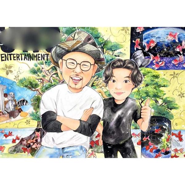 ・下描き満足保証・納期厳守・人気の似顔絵作家ずっと飾れる満足度の高い似顔絵をお届けします【ご利用の多いシーン】お祝い プレゼント 贈り物 ギフト 贈呈用 還暦 古希 喜寿 傘寿 米寿 卒寿 白寿 百寿 長寿 結婚記念日 金婚式 結婚50周年...