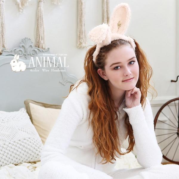 カチューシャ ヘアバンド アニマル 髪飾り もこもこ ルームウェアと合わせて うさぎ うさ耳 動物 あにまる エコファー Buyee Buyee Japanese Proxy Service Buy From Japan Bot Online
