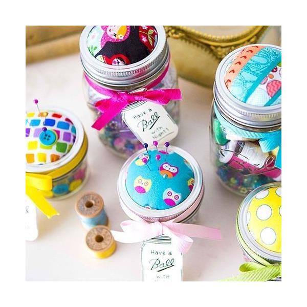 Ball オリジナル メイソンジャーmasonjar Diyハンドメイド 小物入れ 針山 裁縫 手芸 ピンクッション プレゼント 父の日 母の日ギフト Buyee Buyee Japanese Proxy Service Buy From Japan Bot Online