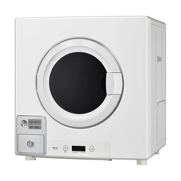 【コイン式乾太くん】AQUA アクア コインランドリー 業務用 ガス衣類乾燥機  縦型6kg コインタイマー内蔵 日本コインランドリー販売 リンナイRDTC-60CT