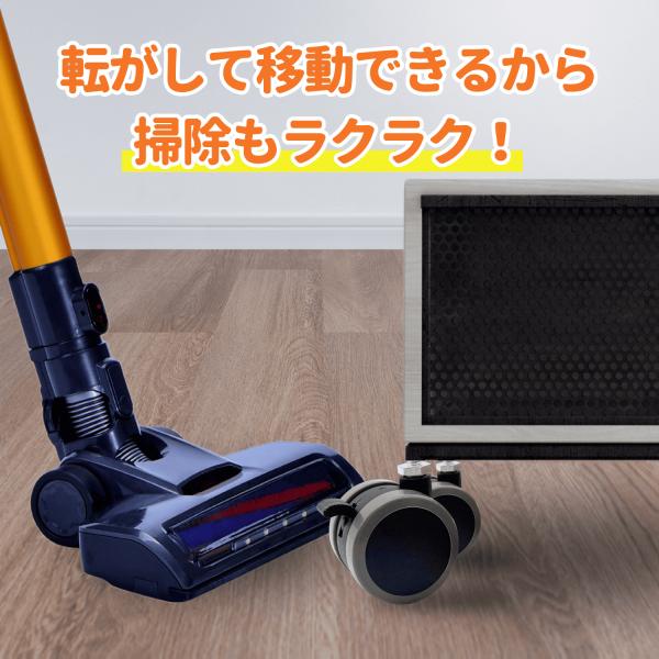 FLEXISPOT��p �L���X�^�[ �݊��i 4�Z�b�g �t���L�V�X�|�b�g �����p �X�^���f�B���O�f�X�N �I�t�B�X�`�F�A  ���~ �f�X�N�Ή� �����`�t�� (CAS500801) ���i�摜3