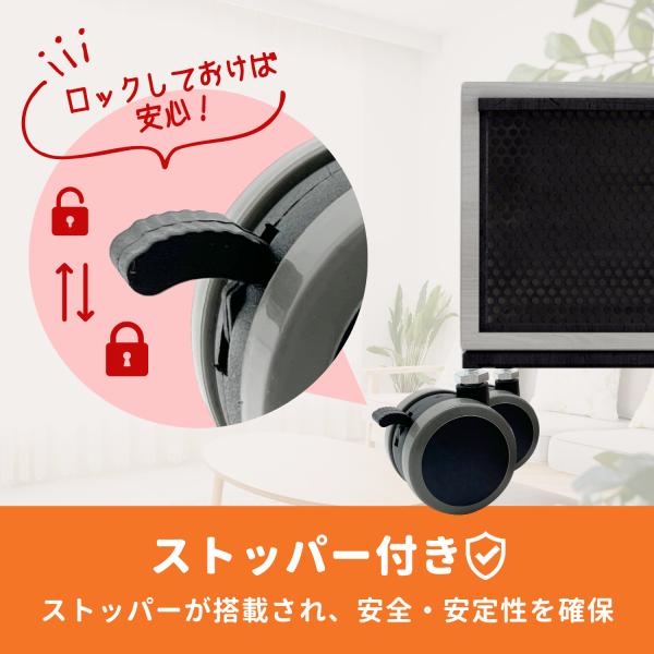 FLEXISPOT��p �L���X�^�[ �݊��i 4�Z�b�g �t���L�V�X�|�b�g �����p �X�^���f�B���O�f�X�N �I�t�B�X�`�F�A  ���~ �f�X�N�Ή� �����`�t�� (CAS500801) ���i�摜2