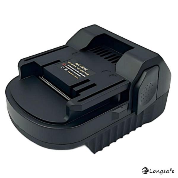 安心の国内ブランド「 Longsafe 」◆この商品にマキタ18Vバッテリーをセットすればハイコーキ(日立)の18V工具が使えます！◆電動工具は使用するメーカーによってバッテリーが異なり互換性もありません。そんな時でもマキタバッテリーでハイ...