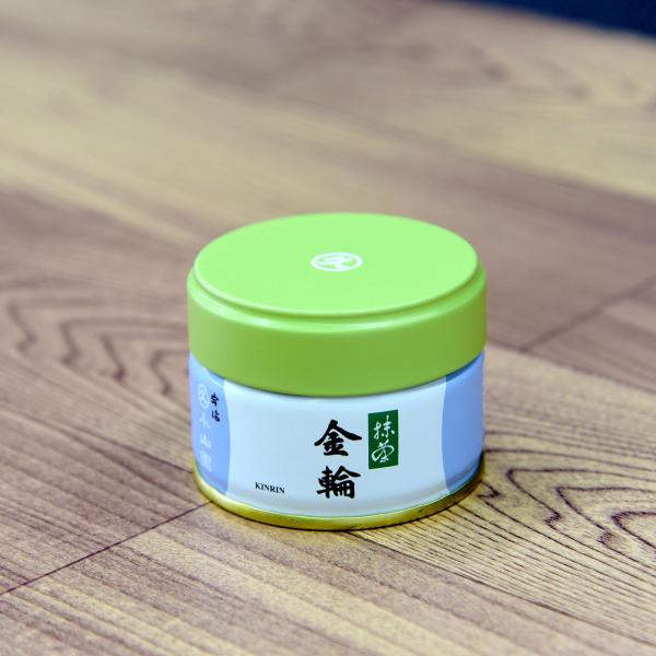 宇治 抹茶 丸久小山園 金輪 きんりん 20g 缶入 京都 薄茶 品評会受賞