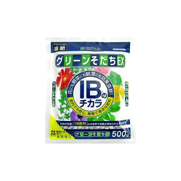 IBのチカラ グリーンそだちEX 500g 花ごころ 追肥に最適！ : 日本
