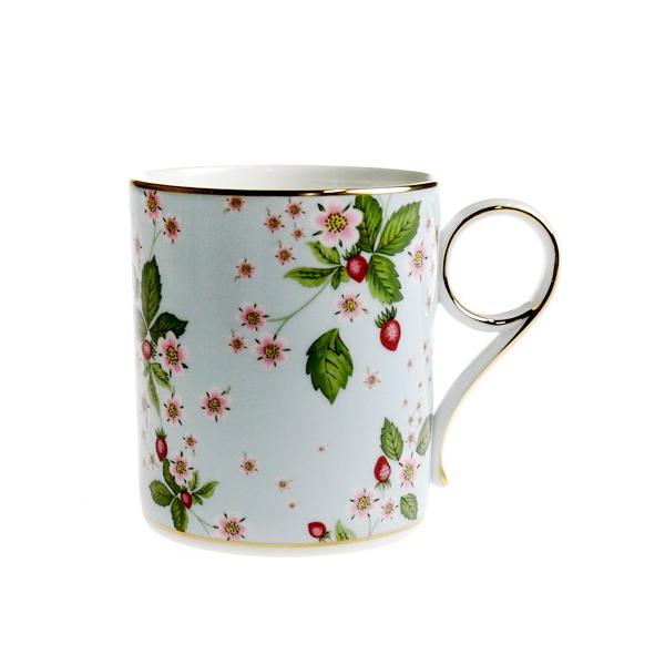 ウェッジウッド　ワイルドストロベリー・ブルーム　マグブルー