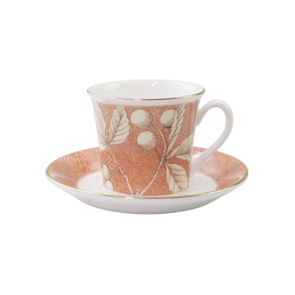 並行輸入品【イギリス製】ウェッジウッド (WEDGWOOD) フランシス コーヒーカップ＆ソーサー UK