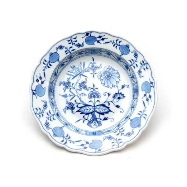 マイセン ブルーオニオン スーププレート 20cm 487 :046040:輸入