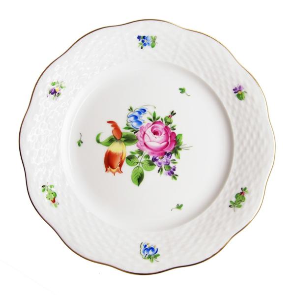 ヘレンド（HEREND） 並行輸入品 BT-2 チューリップの花束 プレート 517