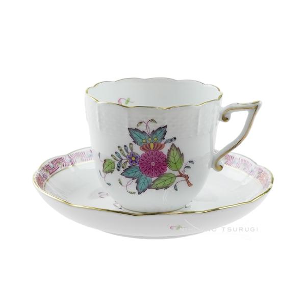 ヘレンドAF アポニーフラワー コーヒーカップソーサー