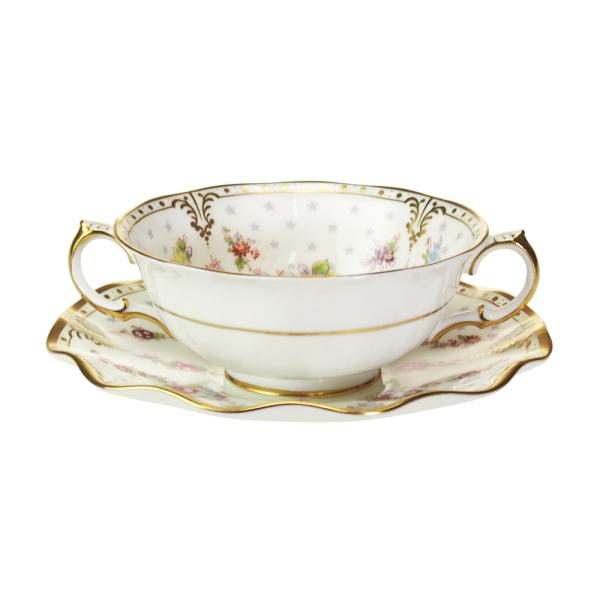 ロイヤルクラウンダービー アントワネット ディーププレート スープ 2枚 Royal Crown Derby 並行輸入品 ロイヤルクラウンダービー ロイヤル