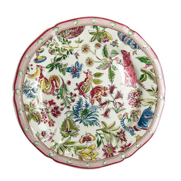 【未使用】ジアン　ジャルダン・イマジネール　スクエアプレート 未使用】ジアン ジャルダン・イマジネール スクエアプレート 【未使用