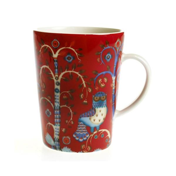 イッタラタイカの皿3枚セットARABIA マグカップ　2点赤レッドまとめ iittala（イッタラ） 並行輸入品 タイカ マグカップ 400ml レッド