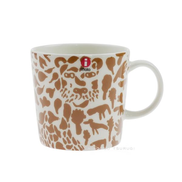 並行輸入品 【Autumn SALE】 イッタラ オイバ・トイッカ・コレクション チーター マグ 0.3L ブラウン