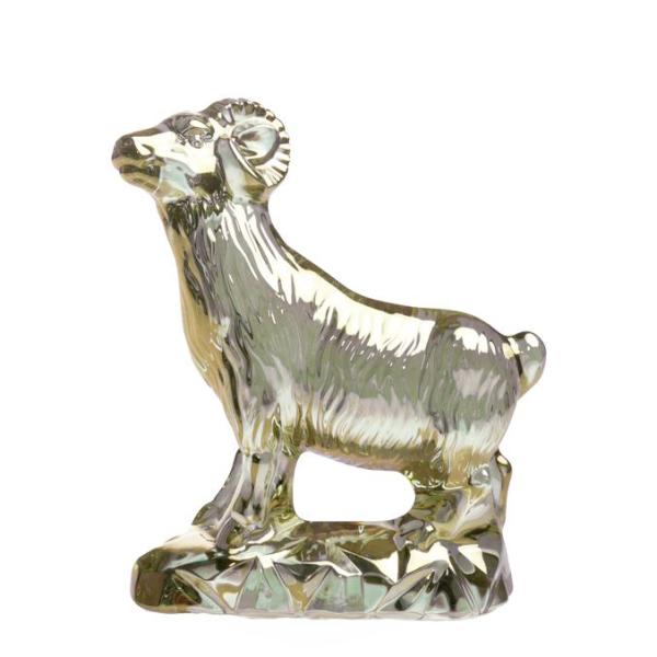 ✯極レア 傑作 高級 Baccarat 山羊 ヤギ 羊 未 干支 ガラス 置物