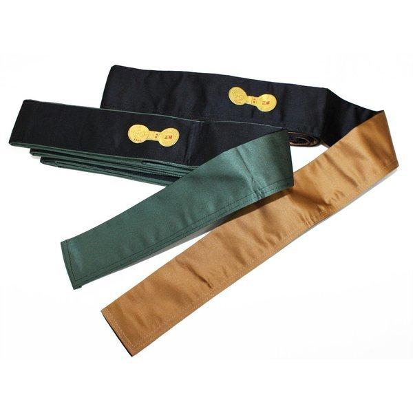 長さ385cm　幅6cm演武会や着物着用時に使える、正絹の帯です。絹ならではの光沢やコシがある、高級品です。両面がお楽しみ頂けます。