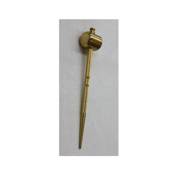 真鍮製の目釘槌です。