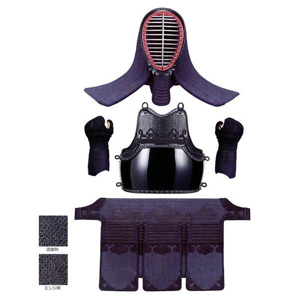 剣道防具セット 高級手刺防具 メイリン12号 1分刺 面・胴・甲手・垂  