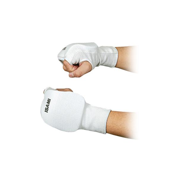 幅を広く薄めに仕上げた拳サポーターです。拳の感触を失わずに守りたい方にオススメです。