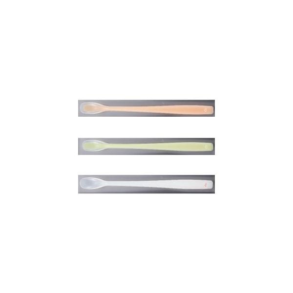 サイズ：200×17ｍｍ重量：14ｇ材質：ハンドル・スプーン/シリコンゴム　　　芯/ナイロン66耐熱温度：-20〜200℃〇食器洗浄機OK！〇煮沸消毒OK！〇ハイター消毒OK！口あたりの優しいスプーンです。柄の部分までシリコンになっているの...