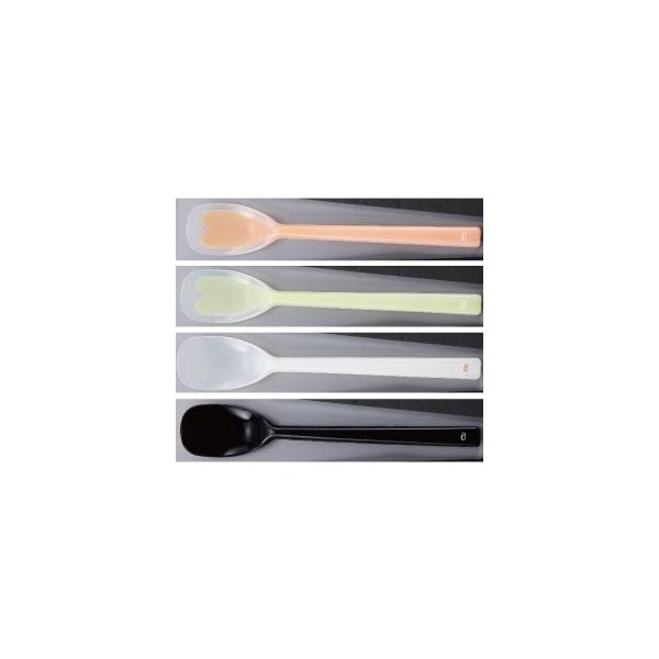 サイズ：205×37ｍｍ重量：22ｇ材質：ハンドル・スプーン/シリコンゴム　　　芯/ナイロン66耐熱温度：-20〜200℃〇食器洗浄機OK！〇煮沸消毒OK！〇ハイター消毒OK！口あたりの優しいスプーンです。柄の部分までシリコンになっているの...