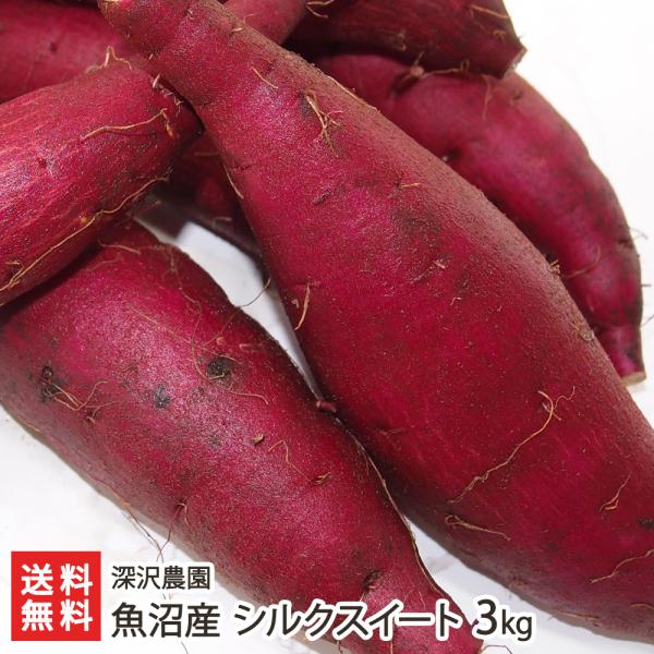 [Release date: December 28, 2025]低温熟成でとっても甘〜くなった魚沼産のさつまいも「シルクスイート」！焼き芋にすると、水分が多く絹のようにしっとりとした食感に焼き上がります。繊維も少ないのでデザート感覚で食べ...