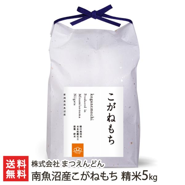 【令和8年度新米】南魚沼産こがねもち 精米5kg/株式会社まつえんどん/送料無料