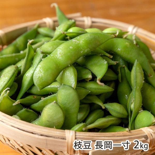新潟産 枝豆 長岡一寸 2kg（250g×8袋）/ナカムラ農産/送料無料