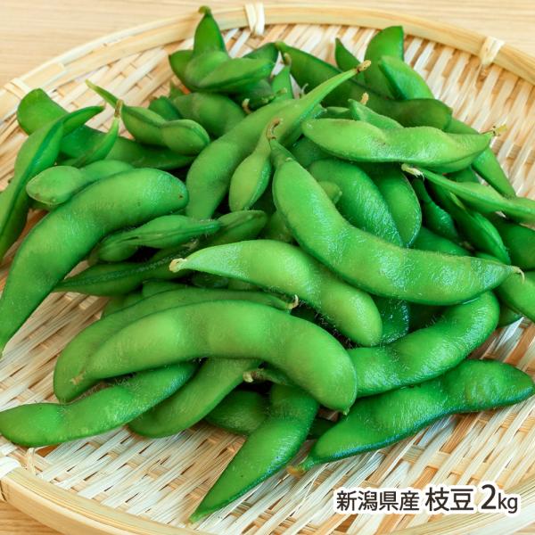 新潟県産 枝豆 2kg（1kg×2袋）/堀川農園/送料無料 : 新潟直送計画