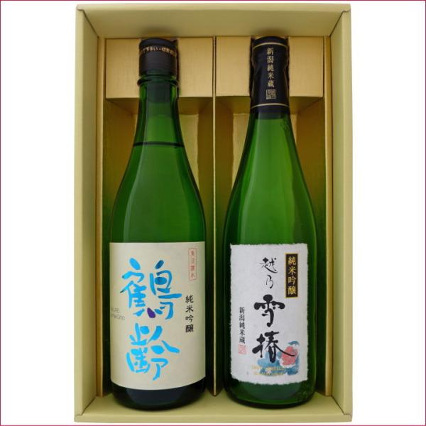 鶴齢（かくれい） 日本酒 鶴齢と新潟の地酒 越乃雪椿 飲み比べギフト
