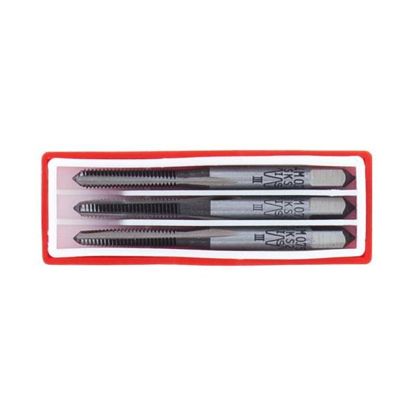 新潟精機 ねじ切組タップ M4x0.75 荒用 中仕上用 仕上用 3本セット