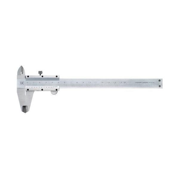 シルバーM型ノギス 200mm SK-M200 校正書類3点セット付き（校正成績表＋校正証明書＋トレーサビリティ体系図） 新潟精機