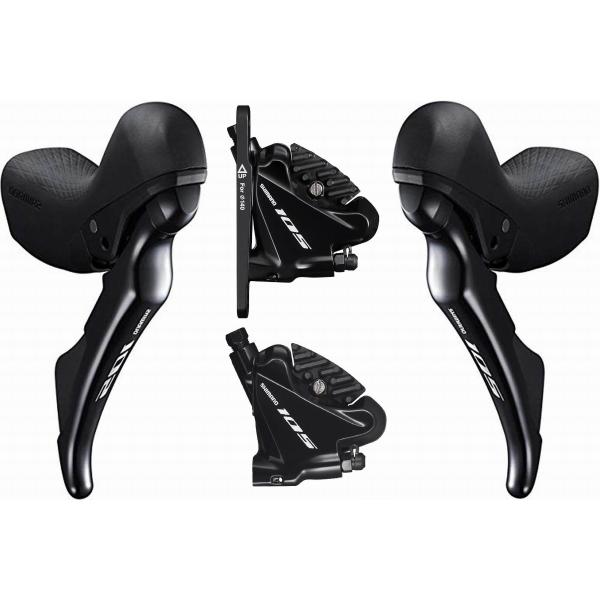即納】SHIMANO(シマノ) 105 STIレバー ST-R7020 (2×11s) 油圧ディスク