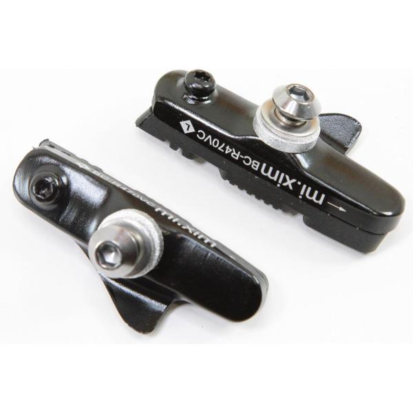 ・mi.Xim製、シマノとスラムのロードブレーキと交換できる、カートリッジ式ブレーキシューになります。・軽量アルミハウジングで角度調整ワッシャー、固定ボルトつきになります。・パッド面はあらゆる状況に対応した最新のパタンを採用しております。 ...