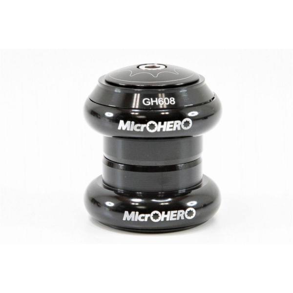 【即納】MicrOHERO OS アヘッドヘッドセット GH-608 1_1/8x34x30 34mm 軽量　アルミ合金　ブラック