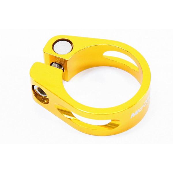 ・主な仕様：●重量：約　21ｇ（実測）●適応シートポスト径：Φ30.9/31.6mm●適応シートチューブ外径：Φ34.9mm●材質：本体　アルミ合金／ボルト　ステンレス ※マニュアル無、パッケージ無