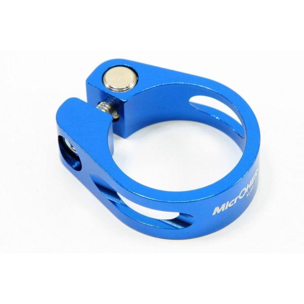 ・主な仕様：●重量：約　21ｇ（実測）●適応シートポスト径：Φ30.9/31.6mm●適応シートチューブ外径：Φ34.9mm●材質：本体　アルミ合金／ボルト　ステンレス ※マニュアル無、パッケージ無